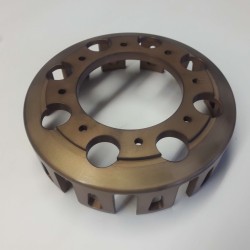 Coupling basket hard coated