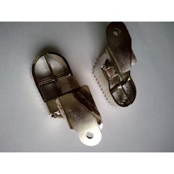 Maico Fußrasten Bj. 81-87 Edelstahl mit Anbaukit