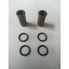 Schwingenlagerkit 2 Hülsen - 4 O-Ringe
