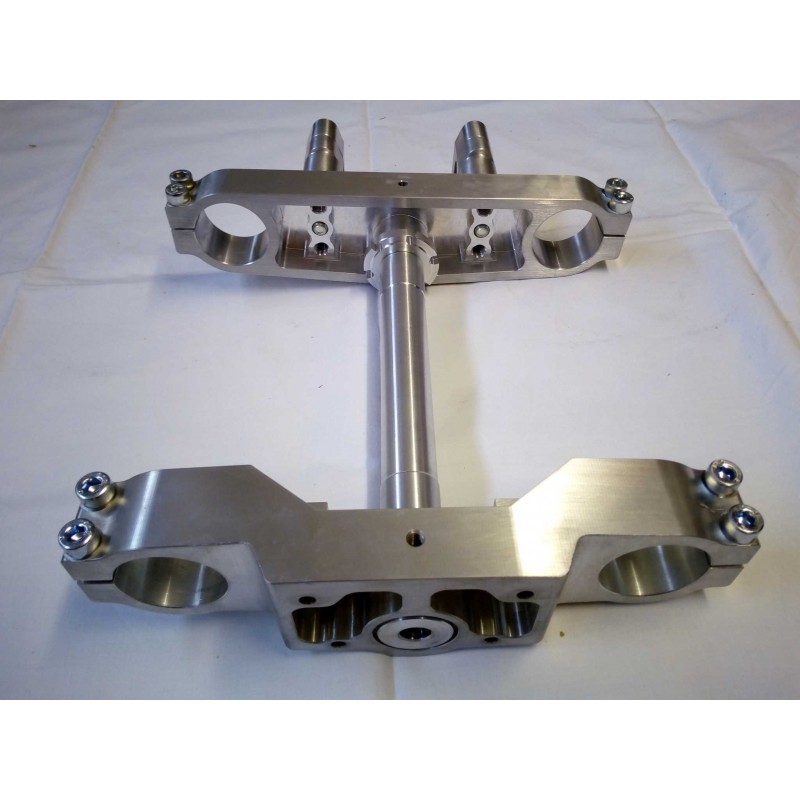 Triple clamps 41,7mm cranked